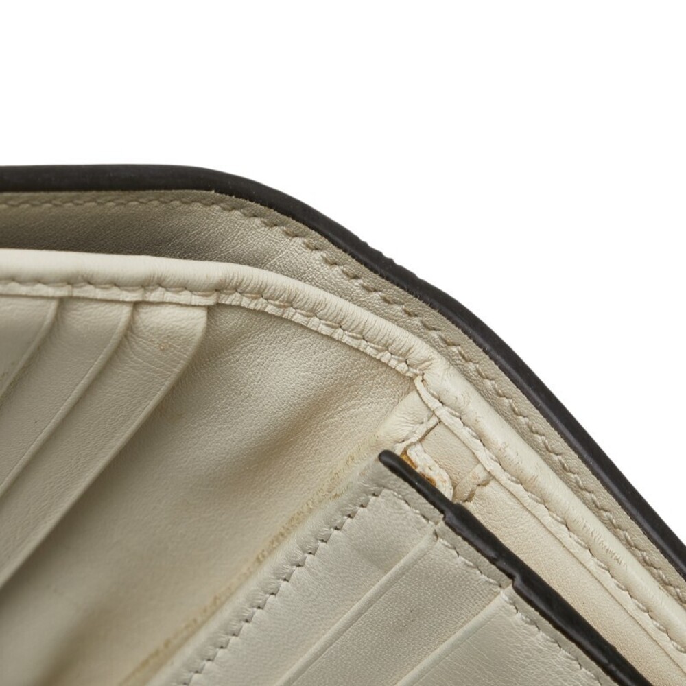 Gucci Ophidia GG Python Bi fold Compact Wallet Wh… - image 7